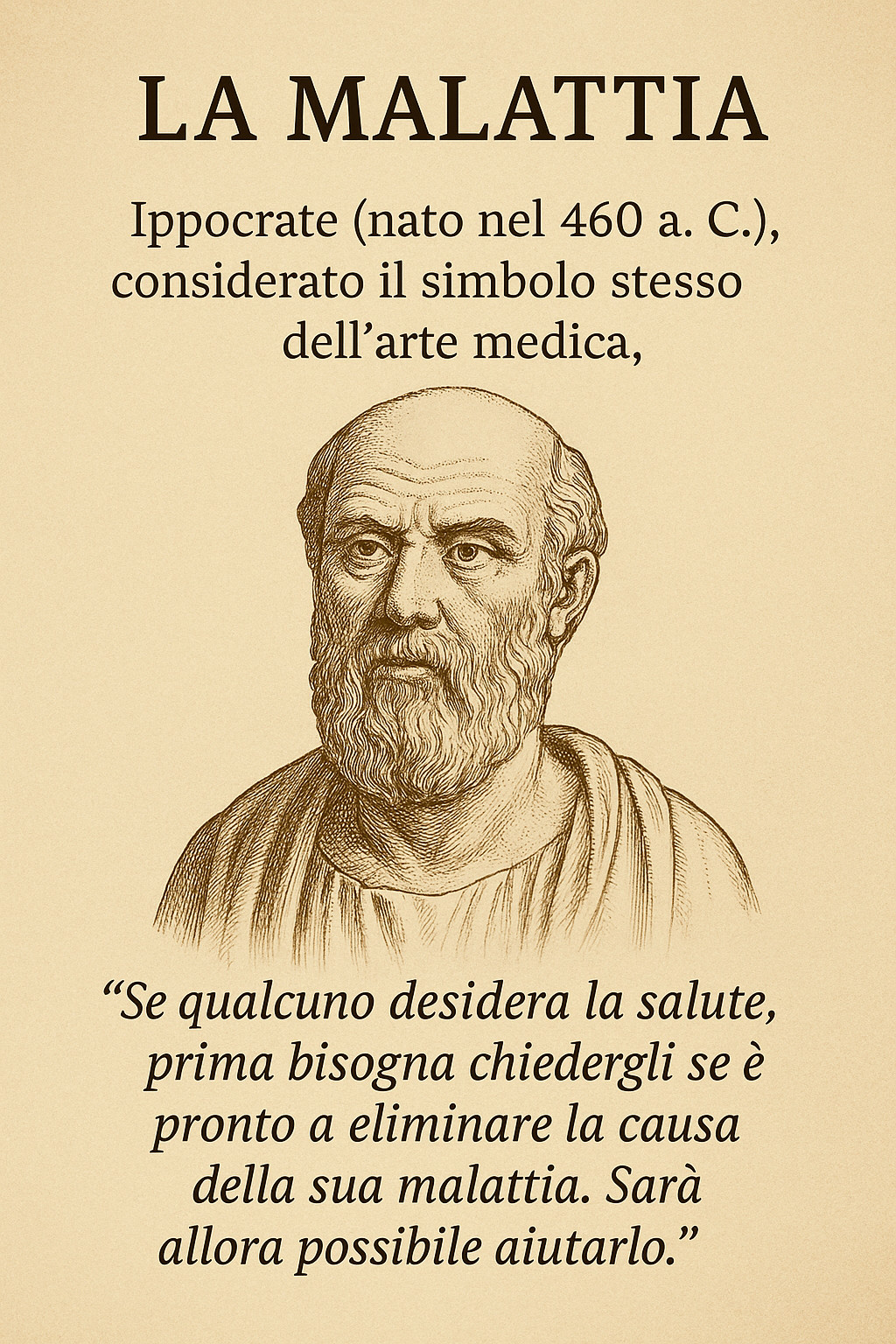 Ipocrate dice:
